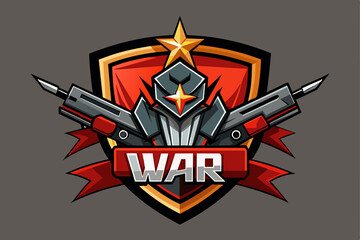  war logo game