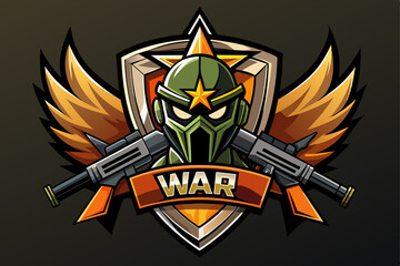  war logo game