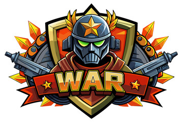  war logo game