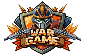  war logo game