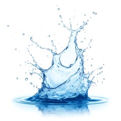 Un estallido de frescura que captura el momento perfecto de una salpicadura de agua cristalina en movimiento
