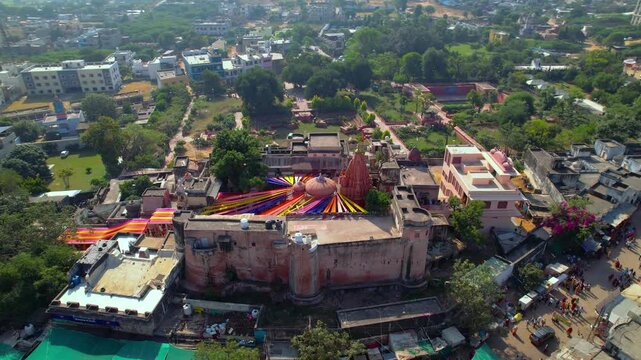 Brahma Temple located in Pushkar city of Rajasthan, India