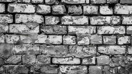 Fototapeta premium old white brick wall background
