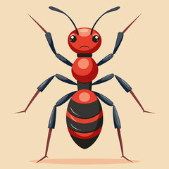 ant cartoon vector design