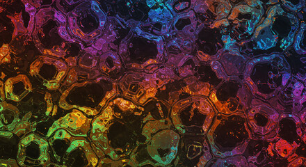 Abstract background that is colorful sparkling and shiny