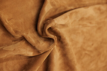 Leather texture: Elegant folds and shading A representation of high quality leather with visible wrinkles and shading that highlight the softness and structure of the material.