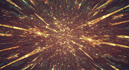 Abstract background that is colorful sparkling and shiny