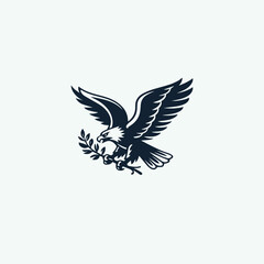 Flying eagle logo design