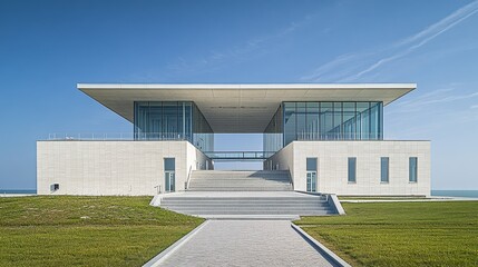 Industrial Building for Warehousing, Office Space, Security, and Modern Logistics on Florida Coast