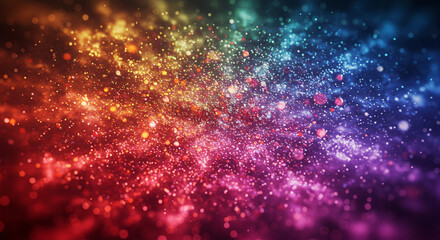 Abstract background that is colorful sparkling and shiny