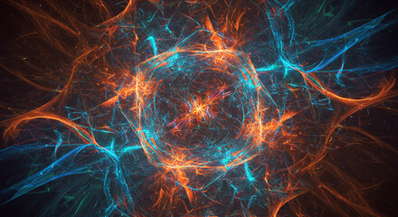 Obraz premium Abstract background that is colorful sparkling and shiny