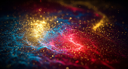 Naklejka premium Abstract background that is colorful sparkling and shiny