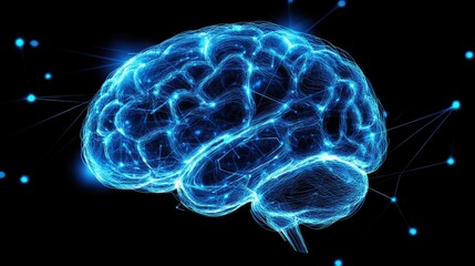 The Illuminated Mind: A Digital Representation of the Human Brain's Complex Neural Network
