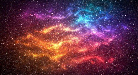 Fototapeta premium Abstract background that is colorful sparkling and shiny