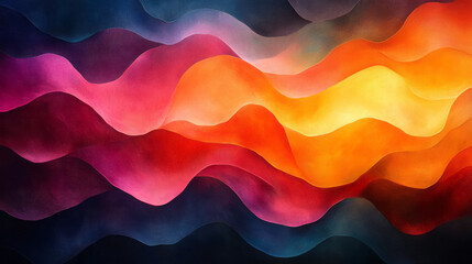 Layered waves in an abstract arrangement,