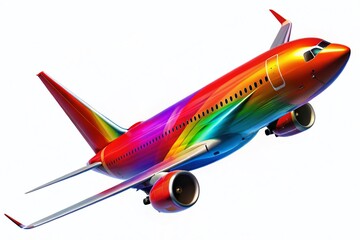 Qantas Wingtip - Bold Colors, Dynamic Flight