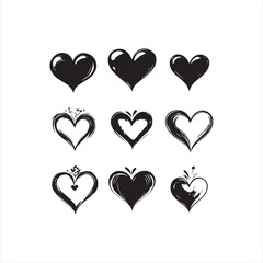 valentine hearts background