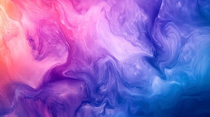 Bright abstract gradient with purple and blue hues, softly glowing and blending, creating a vibrant and dynamic atmosphere