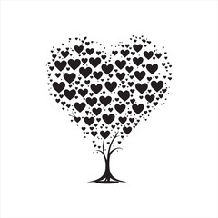 valentine hearts background