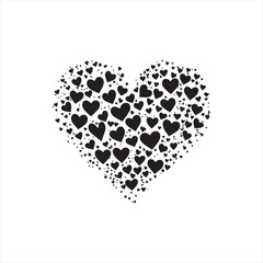valentine hearts background