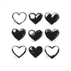 valentine hearts background