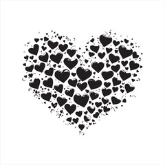 valentine hearts background