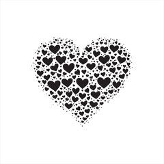 valentine hearts background