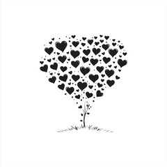 valentine hearts background