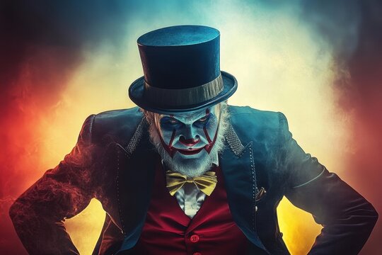 The charismatic leader of the circus, the ringmaster captivates the audience.