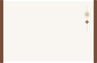 전통 명절 족자