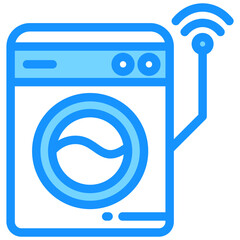 Smart Washing Machine Icon
