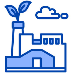 Green Factory Icon