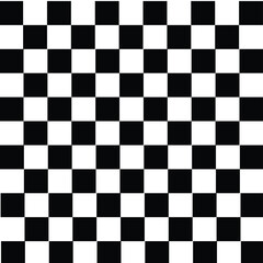 Pattern of squares in black and white chess type.