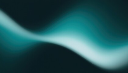 Obraz premium Abstract Teal and White Swirl: A Serene Digital Artwork