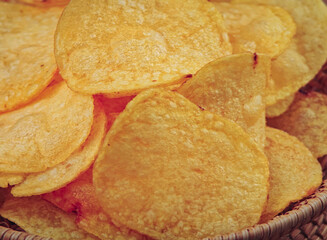 fried potato chip crispy snack