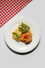 Trio of Italian Pasta Flavors