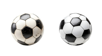 soccer ball isolated on white