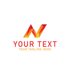 N Logo Design For Company