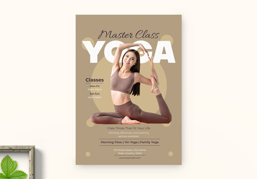 Yoga Meditation Flyer