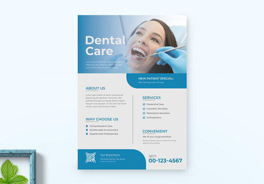 Dental Flyer Layout Template