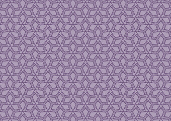 Graphic purple geometry pattern line background