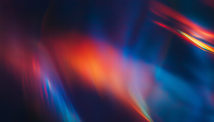 Abstract Light Art Featuring Vibrant Colors and Dynamic Gradient Waves with a Soft and Ethereal Glow