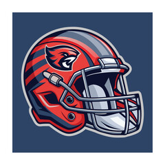 American football vector illustration