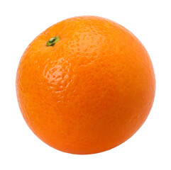 Orange fruit isolated, transparent PNG, PNG format,  cut out, single