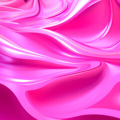 Pink with flowing abstract shapes, vibrant gradients of blue and purple, soft lighting creating depth and shadows, a sense of motion and energy, rendering, created using.generative ai
