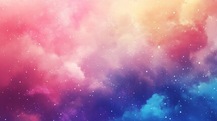 Obraz premium Abstract Colorful Space Nebula Background