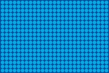 Background design concept of blue dotted texture isolated- vector illustration