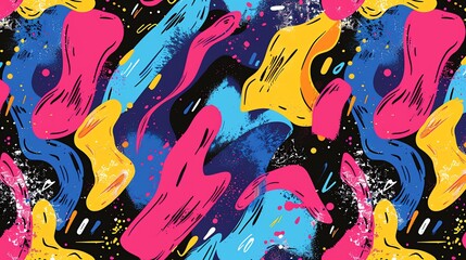 Abstract colorful pattern.