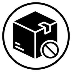 block glyph icon