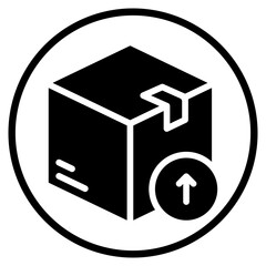 up arrow glyph icon